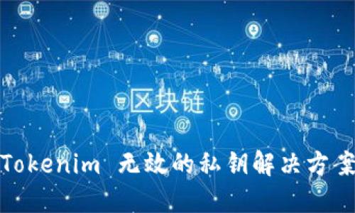 Tokenim 無效的私鑰解決方案