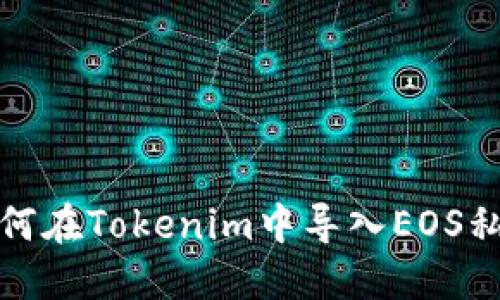 如何在Tokenim中導(dǎo)入EOS私鑰
