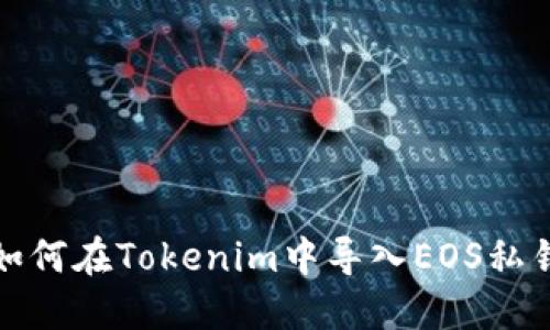 如何在Tokenim中導(dǎo)入EOS私鑰